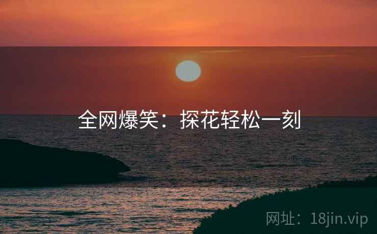 全网爆笑：探花轻松一刻