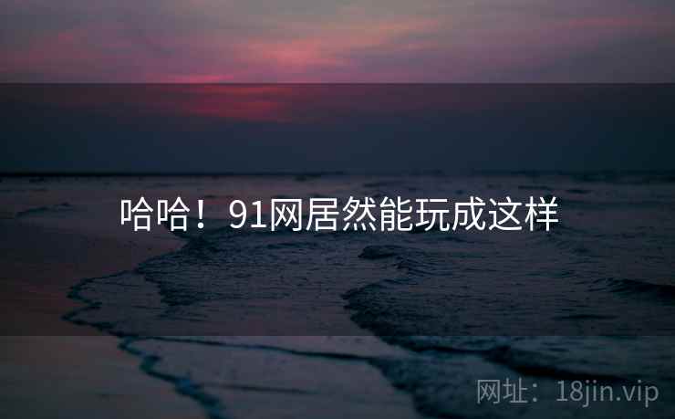 哈哈！91网居然能玩成这样  第1张