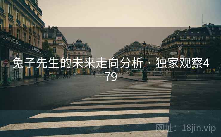 兔子先生的未来走向分析 · 独家观察479