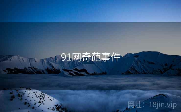 91网奇葩事件